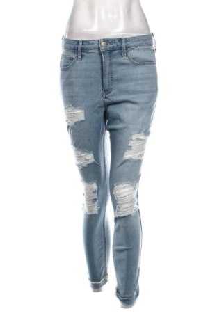 Дамски дънки Hollister, Размер L, Цвят Син, Цена 22,00 €, #137245446