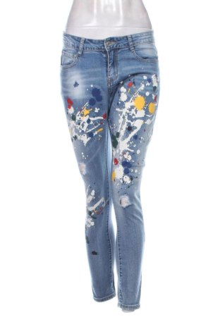 Damskie jeansy Unbranded, Rozmiar M, Kolor Kolorowy, Cena 63,72 zł, #137247068