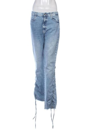 Дамски дънки Zara, Размер XL, Цвят Син, Цена 15,24 €, #137251762