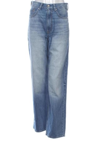 Blugi de femei Stradivarius, Mărime S, Culoare Albastru, Preț 118,31 Lei, #137252259