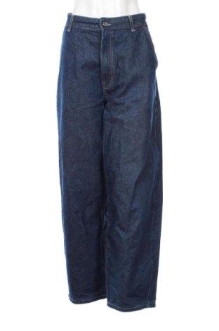 Blugi de femei Bershka, Mărime XL, Culoare Albastru, Preț 99,73 Lei, #137253219