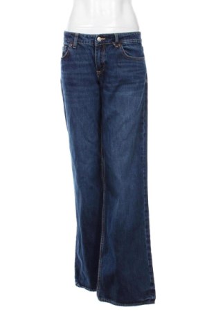 Damskie jeansy Zara, Rozmiar L, Kolor Niebieski, Cena 67,74 zł, #137254100