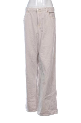 Blugi de femei Stradivarius, Mărime XXL, Culoare Bej, Preț 94,48 Lei, #137254971
