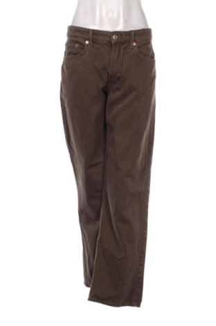 Blugi de femei H&M, Mărime L, Culoare Maro, Preț 99,73 Lei, #137257309