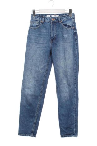 Blugi de femei Bershka, Mărime XS, Culoare Albastru, Preț 78,00 Lei, #137257382