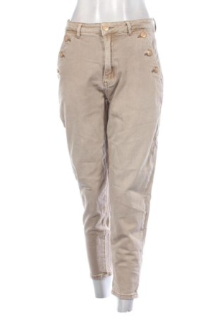 Blugi de femei Unbranded, Mărime M, Culoare Bej, Preț 44,00 Lei, #137258535