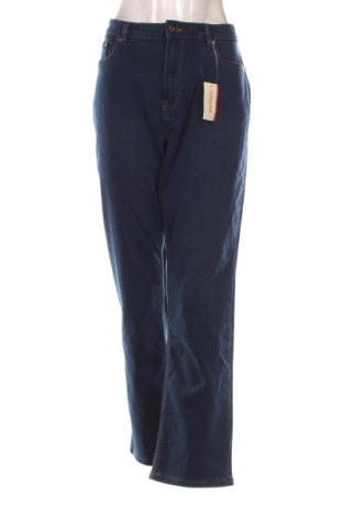 Blugi de femei Esmara, Mărime XL, Culoare Albastru, Preț 78,74 Lei, #137263232