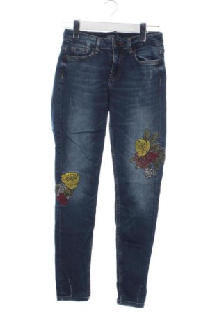 Blugi de femei Zara, Mărime XS, Culoare Albastru, Preț 52,00 Lei, #137265638