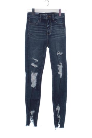 Blugi de femei American Eagle, Mărime XXS, Culoare Albastru, Preț 72,00 Lei, #137265735