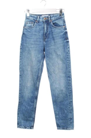 Blugi de femei Bershka, Mărime XXS, Culoare Albastru, Preț 83,99 Lei, #137190010