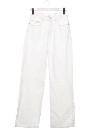 Blugi de femei Terranova, Mărime XS, Culoare Alb, Preț 62,99 Lei, #137236348