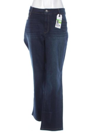 Blugi de femei Time and tru, Mărime XXL, Culoare Albastru, Preț 99,73 Lei, #137245895