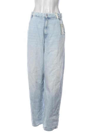 Blugi de femei Cropp, Mărime L, Culoare Albastru, Preț 136,48 Lei, #137258752