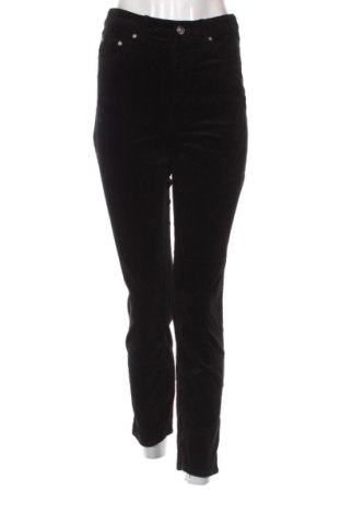 Pantaloni de velvet de femei H&M, Mărime S, Culoare Negru, Preț 40,00 Lei, #137239425