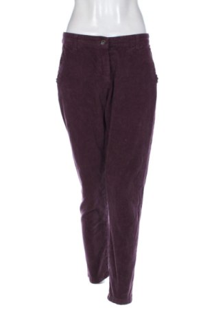 Pantaloni de velvet de femei Unbranded, Mărime M, Culoare Mov, Preț 41,99 Lei, #137248287