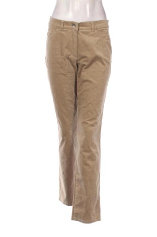 Pantaloni de velvet de femei Gerry Weber, Mărime M, Culoare Bej, Preț 83,99 Lei, #137252784