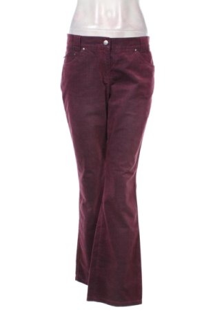 Pantaloni de velvet de femei Brax, Mărime L, Culoare Mov, Preț 110,23 Lei, #137256156