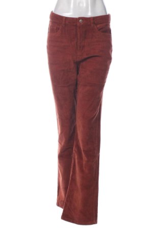 Pantaloni de velvet de femei Nina, Mărime M, Culoare Portocaliu, Preț 57,74 Lei, #137272739
