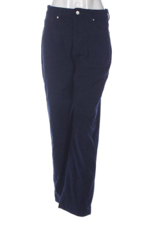 Pantaloni de velvet de femei SHEIN, Mărime S, Culoare Albastru, Preț 36,74 Lei, #137272748
