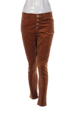 Pantaloni de velvet de femei Yessica, Mărime M, Culoare Maro, Preț 36,74 Lei, #137220698