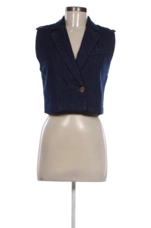 Vestă de femei Zara, Mărime S, Culoare Albastru, Preț 94,48 Lei, #137221184