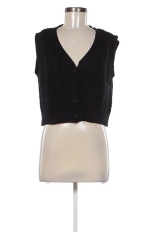 Női mellény Stradivarius, Méret L, Szín Fekete, Ár 5 674 Ft, #137250243