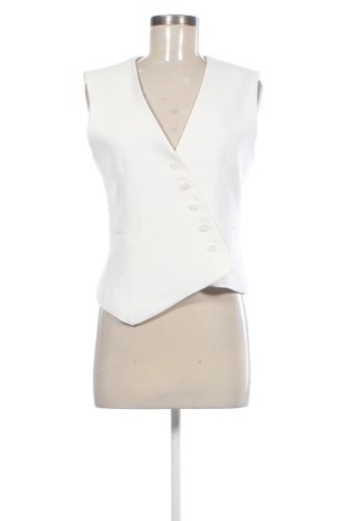 Vestă de femei Zara, Mărime M, Culoare Alb, Preț 110,23 Lei, #137263810