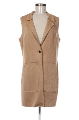 Vestă de femei Unbranded, Mărime M, Culoare Bej, Preț 57,74 Lei, #137252106