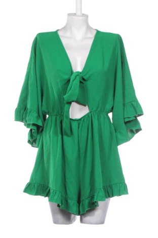 Salopetă scurtă de damă SHEIN, Mărime L, Culoare Verde, Preț 52,49 Lei, #137241209