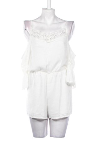 Salopetă scurtă de damă Unbranded, Mărime S, Culoare Alb, Preț 128,60 Lei, #137245247