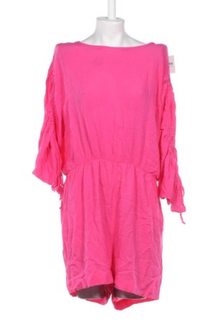Salopetă scurtă de damă H&M, Mărime L, Culoare Roz, Preț 68,24 Lei, #137259823