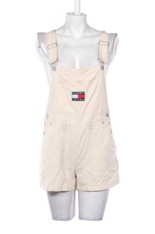 Salopetă scurtă de damă Tommy Jeans, Mărime L, Culoare Ecru, Preț 217,99 Lei, #137123768