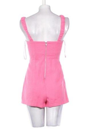 Salopetă scurtă de damă Bershka, Mărime S, Culoare Roz, Preț 47,24 Lei, #137267972