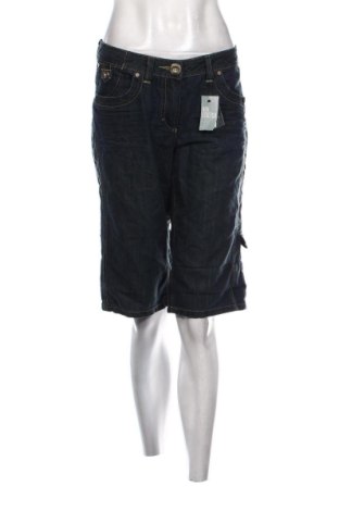 Pantaloni scurți de femei Cecil, Mărime L, Culoare Albastru, Preț 137,99 Lei, #137156543
