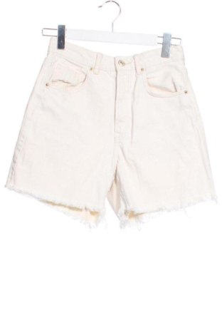 Pantaloni scurți de femei Stradivarius, Mărime XS, Culoare Ecru, Preț 57,74 Lei, #137218748