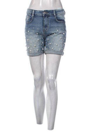 Pantaloni scurți de femei Unbranded, Mărime M, Culoare Albastru, Preț 56,00 Lei, #137244080