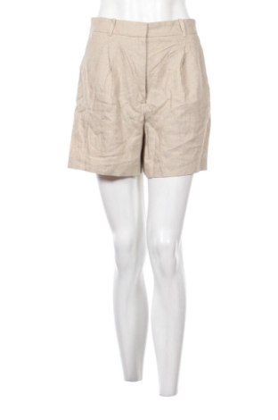 Pantaloni scurți de femei Zara, Mărime S, Culoare Bej, Preț 69,24 Lei, #137252490