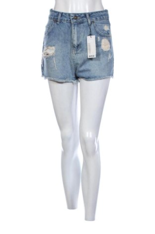 Pantaloni scurți de femei Boohoo, Mărime M, Culoare Albastru, Preț 96,90 Lei, #137264019