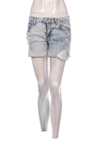 Γυναικείο κοντό παντελόνι Pull&Bear, Μέγεθος S, Χρώμα Μπλέ, Τιμή 10,10 €, #137264492