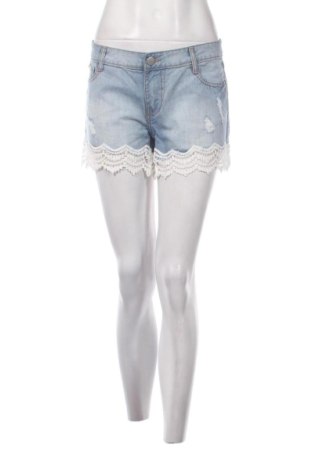 Pantaloni scurți de femei Janina, Mărime L, Culoare Albastru, Preț 47,24 Lei, #137265093