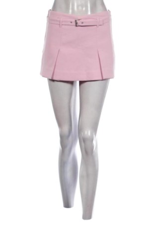 Pantaloni scurți de femei Zara, Mărime S, Culoare Roz, Preț 62,99 Lei, #137267529