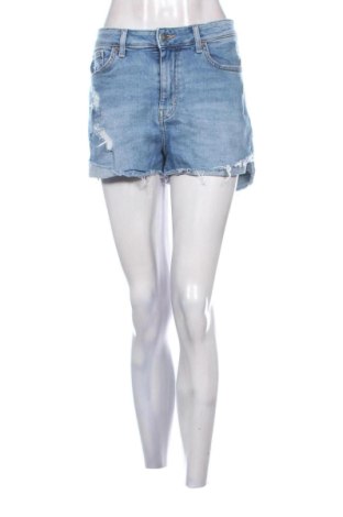 Pantaloni scurți de femei H&M, Mărime L, Culoare Albastru, Preț 73,49 Lei, #137267653