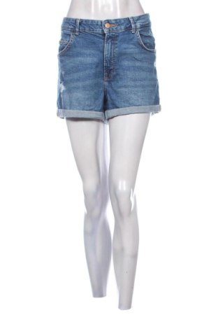 Дамски къс панталон Bershka, Размер L, Цвят Син, Цена 9,00 €, #137268084