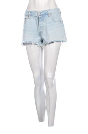 Pantaloni scurți de femei Levi's, Mărime L, Culoare Albastru, Preț 152,22 Lei, #137271223