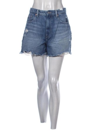 Pantaloni scurți de femei Sinsay, Mărime L, Culoare Albastru, Preț 51,00 Lei, #137262215