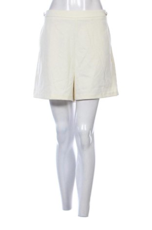 Pantaloni scurți de femei Sinsay, Mărime L, Culoare Ecru, Preț 26,25 Lei, #137265552