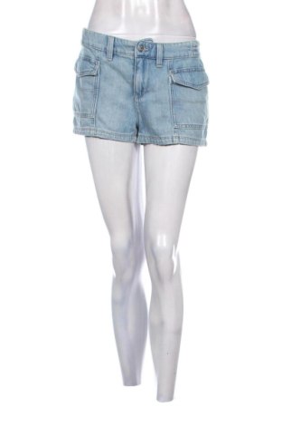 Pantaloni scurți de femei H&M, Mărime M, Culoare Albastru, Preț 68,24 Lei, #137271360