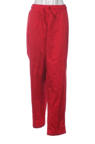 Pantaloni de femei Ulla Popken, Mărime 4XL, Culoare Roșu, Preț 110,23 Lei, #137216636