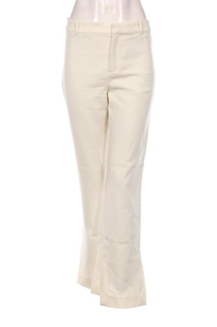 Дамски панталон Zara, Размер L, Цвят Екрю, Цена 15,00 €, #137222570