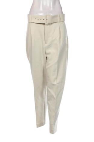 Дамски панталон Zara, Размер L, Цвят Екрю, Цена 15,00 €, #137234076